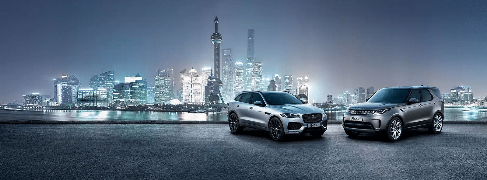 Jaguar F-PACE and Land Rover Discovery