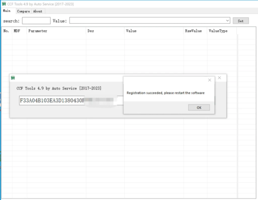 CCF TOOL 4.9