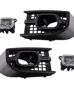 Front Square DRL Intakes Pair