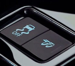 Active Exhaust control button