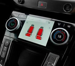Heated front seats