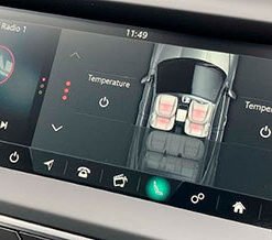 Heated front seats