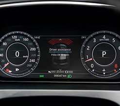 Interactive Driver Display (TFT cluster)