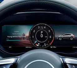 Interactive Driver Display (TFT cluster)