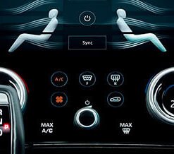 Three-zone Climate Control
